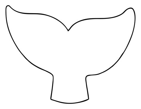 Whale Tail Template